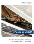 Plastic or Metal Wire Management for Solar White Paper